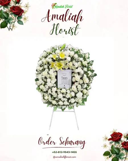 Krans Bunga Duka Pondok Kopi